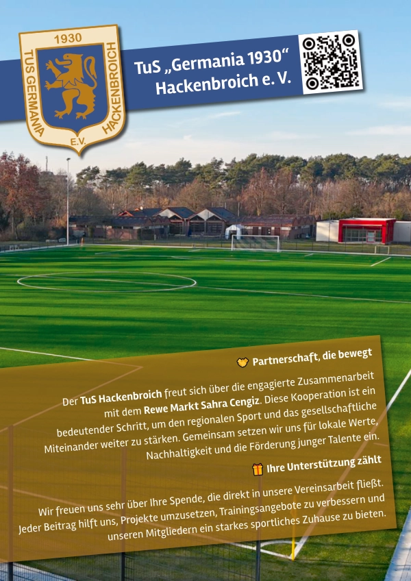 Zusammenarbeit mit dem Rewe Markt Sahra Cengiz