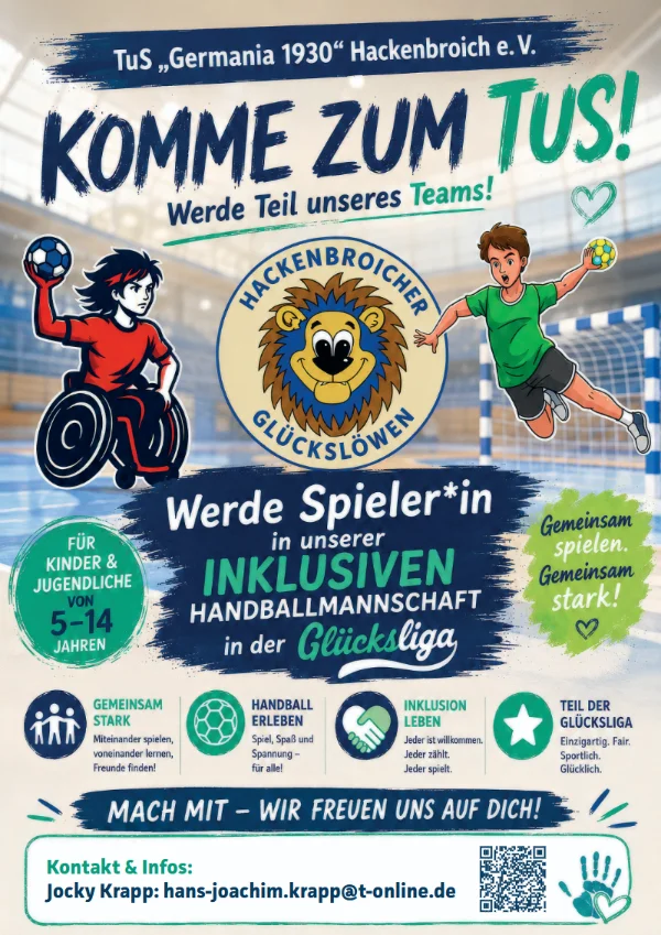 Glückliga - Inklusive Kinder-Handballmannschaft